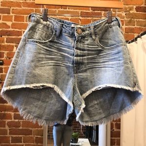 One Teaspoon size 25 trucker shorts